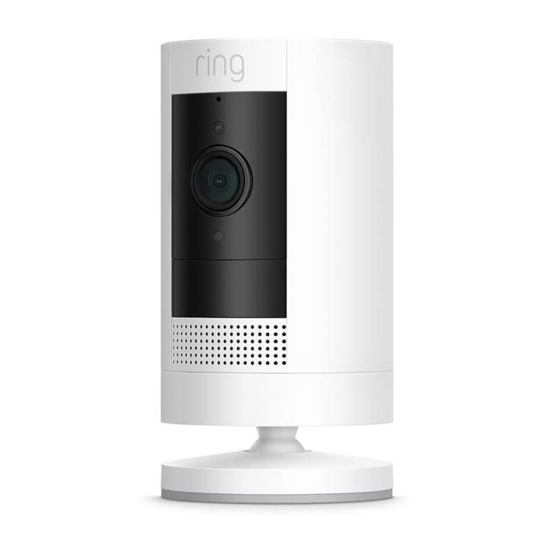 Caméra de Surveillance Connectée RING Stick Up Blanche - 2023 UE