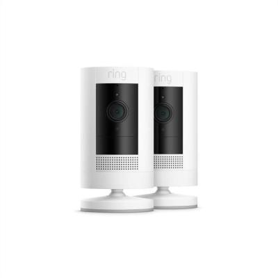 Caméra de Surveillance Connectée RING Stick Up Blanche - 2023 UE