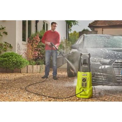 Nettoyeur haute pression RYOBI - 1600W 130 bars - 420L - polyvalent