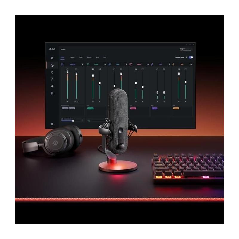 Microphone Gaming Steelseries GAMING ALIAS