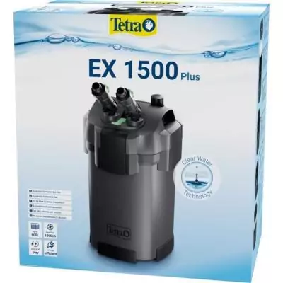 Filtre extérieur TETRA EX 1500 plus - Efficace pour aquarium 300-600L