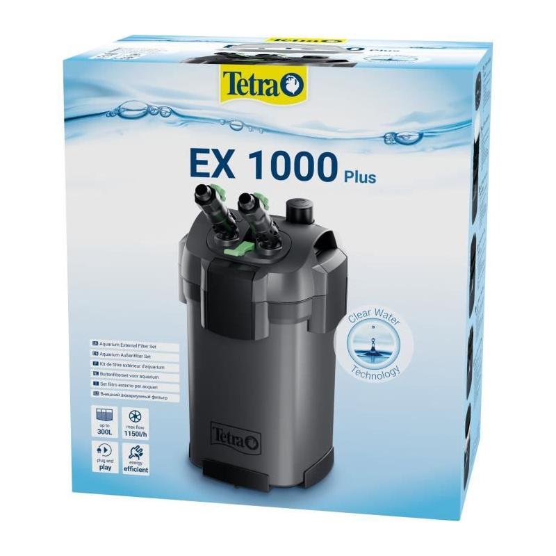 Filtre extérieur TETRA EX 1000 plus pour aquarium 150-300 L
