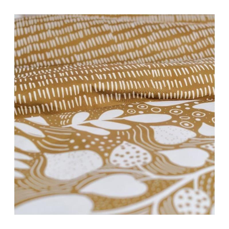 Parure de lit TODAY Sunshine 220x240cm - Imprimé floral - 100% Coton