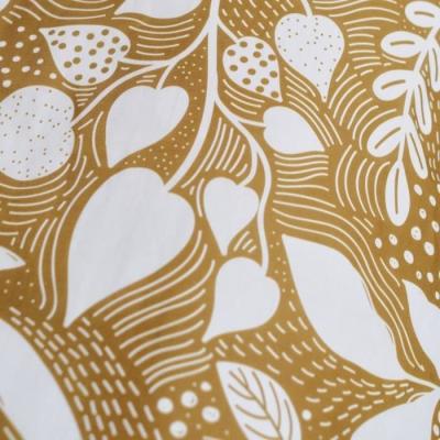Parure de lit TODAY Sunshine 220x240cm - Imprimé floral - 100% Coton