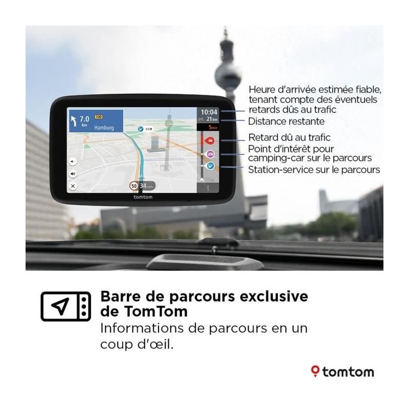 GPS TOMTOM GO Camper Tour - Pour camping-car et caravane