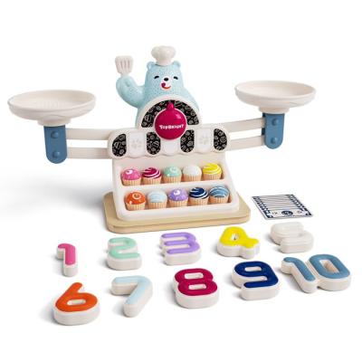 Balance mathématique Yummy Bear: Jeu éducatif pour enfants de 3 ans
