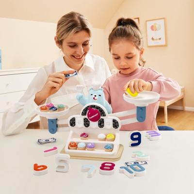 Balance mathématique Yummy Bear: Jeu éducatif pour enfants de 3 ans
