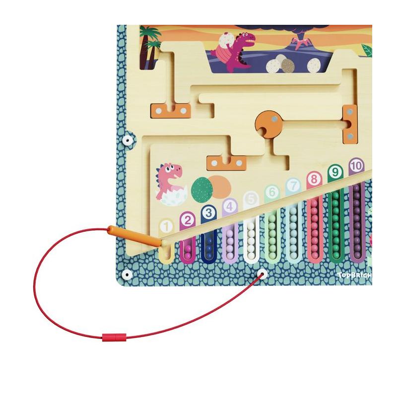 Découvrez le labyrinthe de l'oeuf de dinosaure - Top Bright - un jeu captivant!