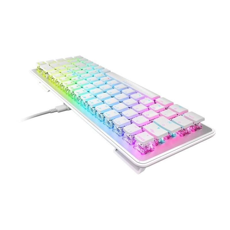 Clavier gaming Turtle Beach - Vulcan II Mini Blanc