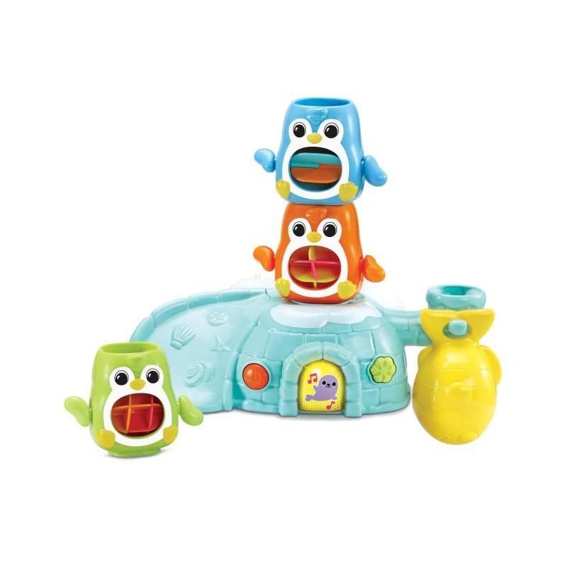 Doudou VTECH 1, 2, 3, Empilo Pingouins - Amusement éducatif