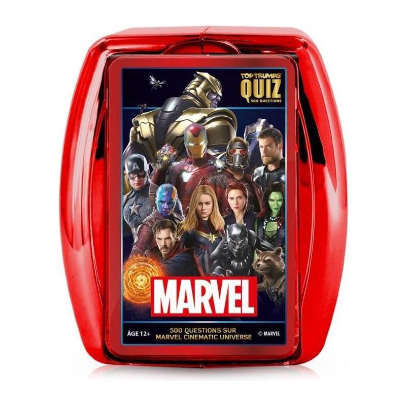 Quiz Marvel Cinématique Universe 500 questions: Le jeu de société parfait dès 8 ans