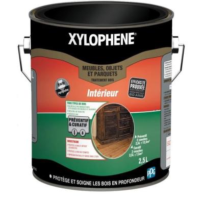 XYLOPHENE - Traitement spécial pour meubles, objets & parquets - 2,5 L