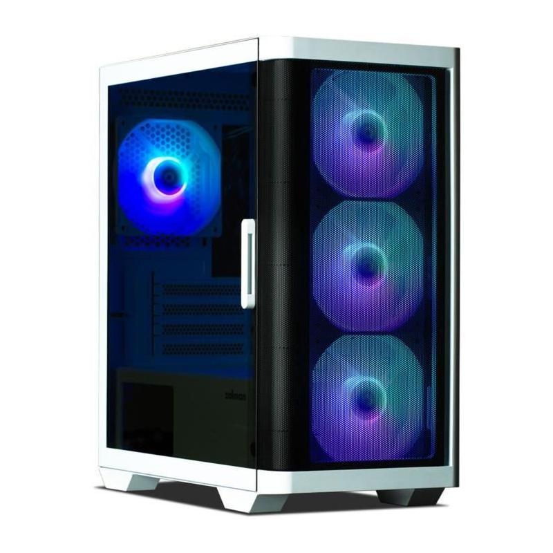 Boitier PC sans alimentation ZALMAN M4 ARGB Blanc - Moyen tour