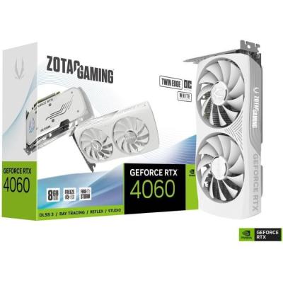 Carte Graphique Nvidia GeForce RTX 4060 Twin Edge OC White 8Go