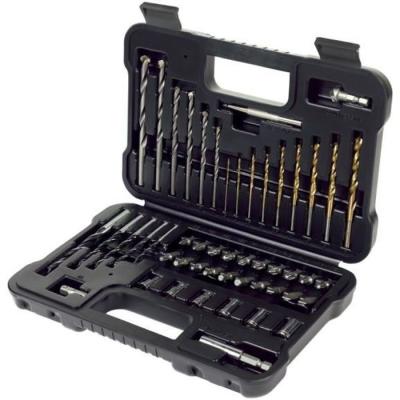 Coffret de perçage et vissage BLACK+DECKER - 50 accessoires titanium
