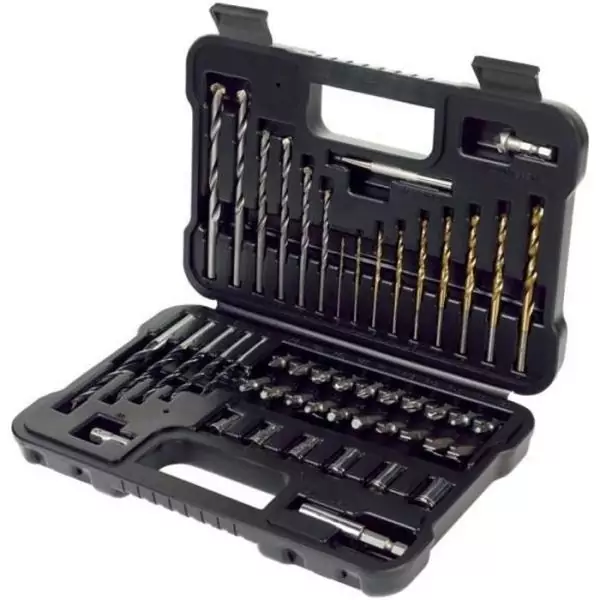 Coffret perçage vissage - BLACK+DECKER - A7188-XJ - 50 accessoires - forets, embouts, douilles