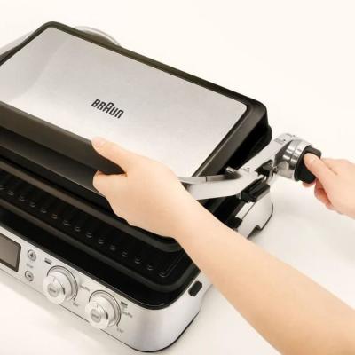 Grill multifonctions Braun - Multi Pro 9 - 2000W - Noir / Acier