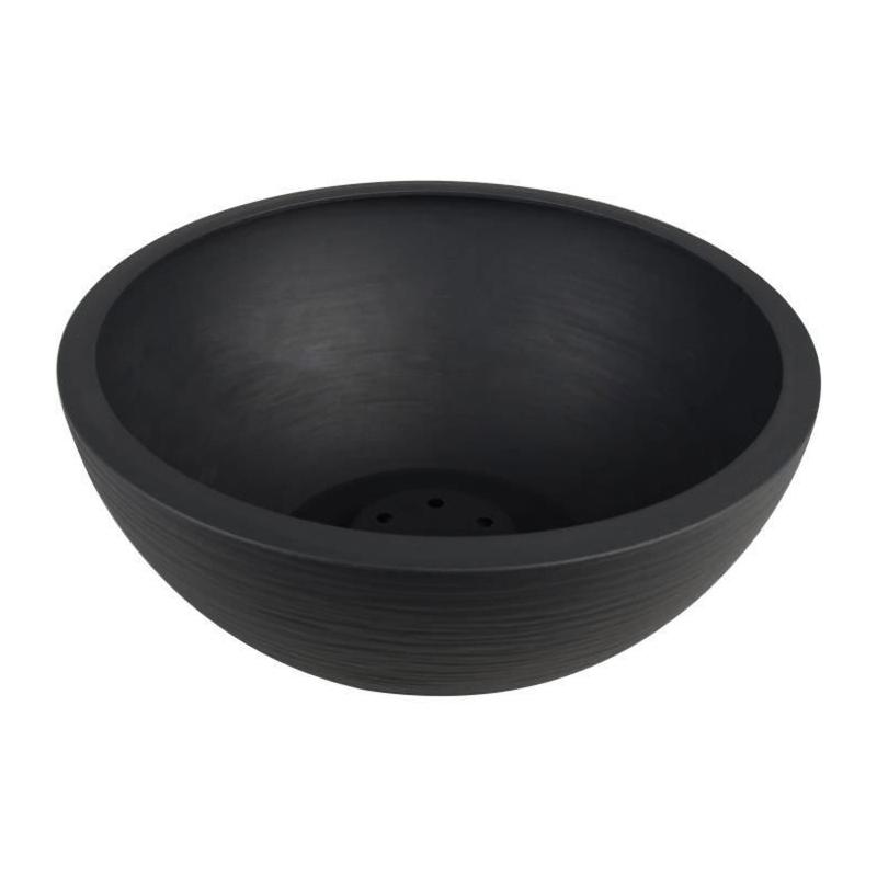 Pot de fleur Graphit'Up 5,5L - Gris anthracite Ø 30cm