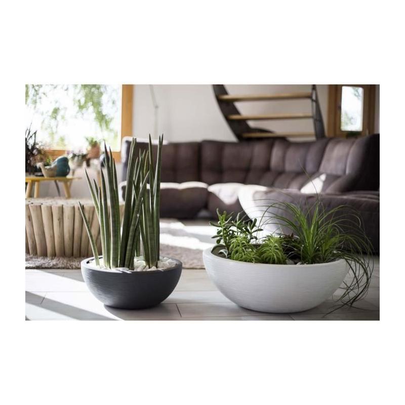 Pot de fleur Graphit'Up 5,5L - Gris anthracite Ø 30cm