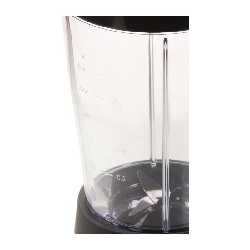 Blender DOMO DO9203BL - Puissant mixeur 500W - Pichet 1,5L Gris