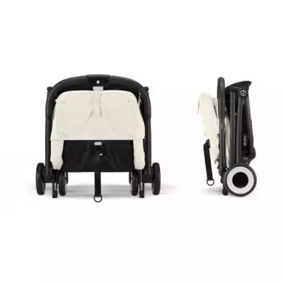 Poussette ultra compacte et confortable - CYBEX ORFEO - Blanc Canvas