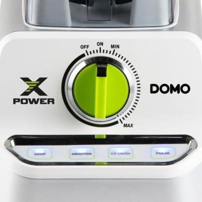 Mélangeur puissant XPOWER DOMO - 1500 W - 2 L - Gris