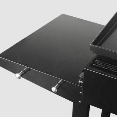 Plancha gaz GARDEN MAX MERIDA - 4 feux sur chariot - Noir