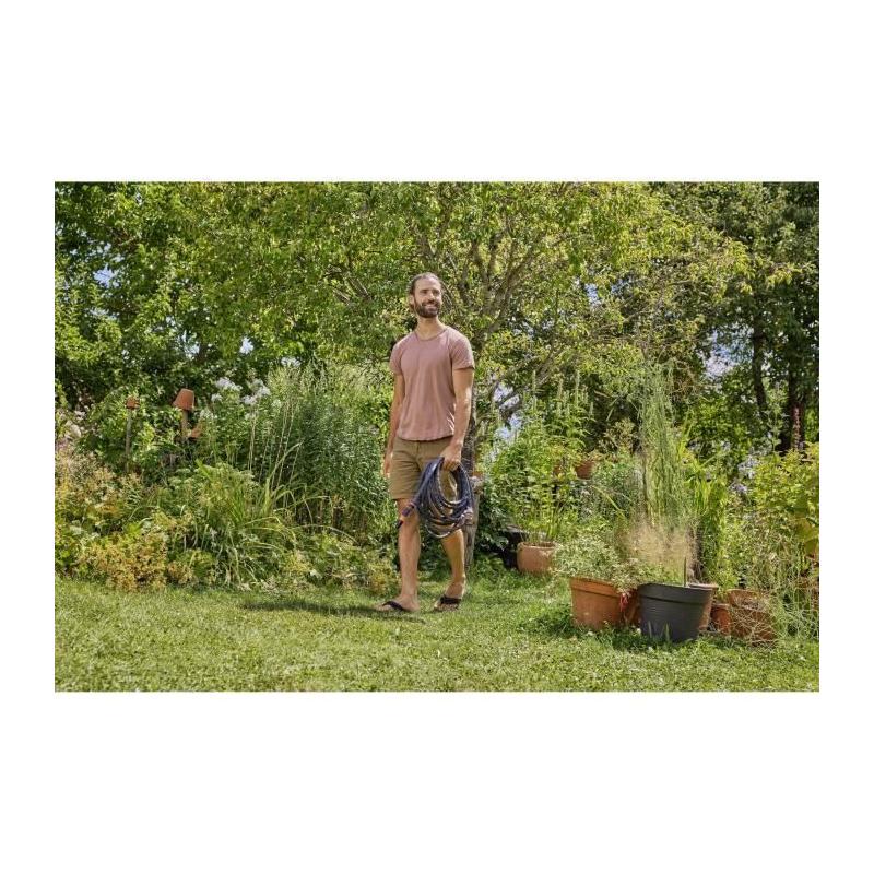 Kit tuyau textile GARDENA 25m - Souple et résistant