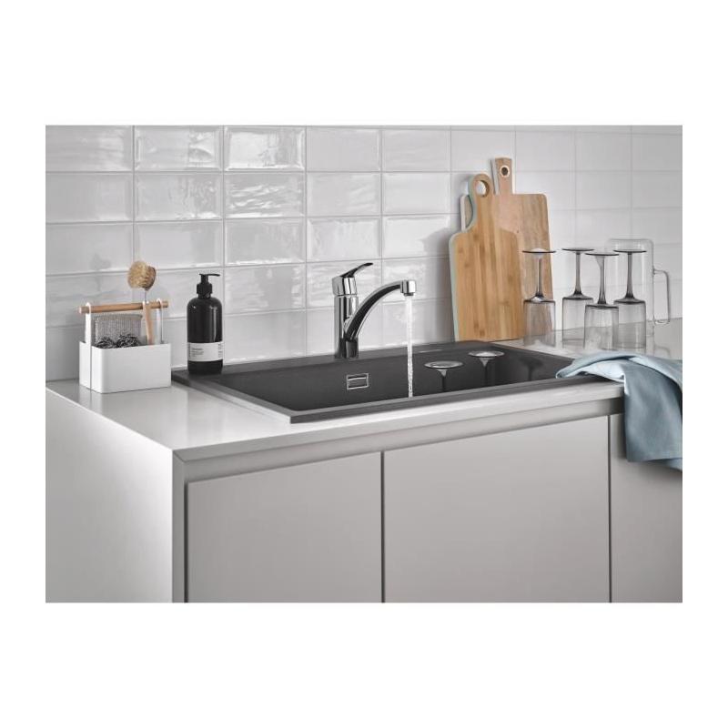Robinet de cuisine GROHE QUICKFIX Start, rotation 140°