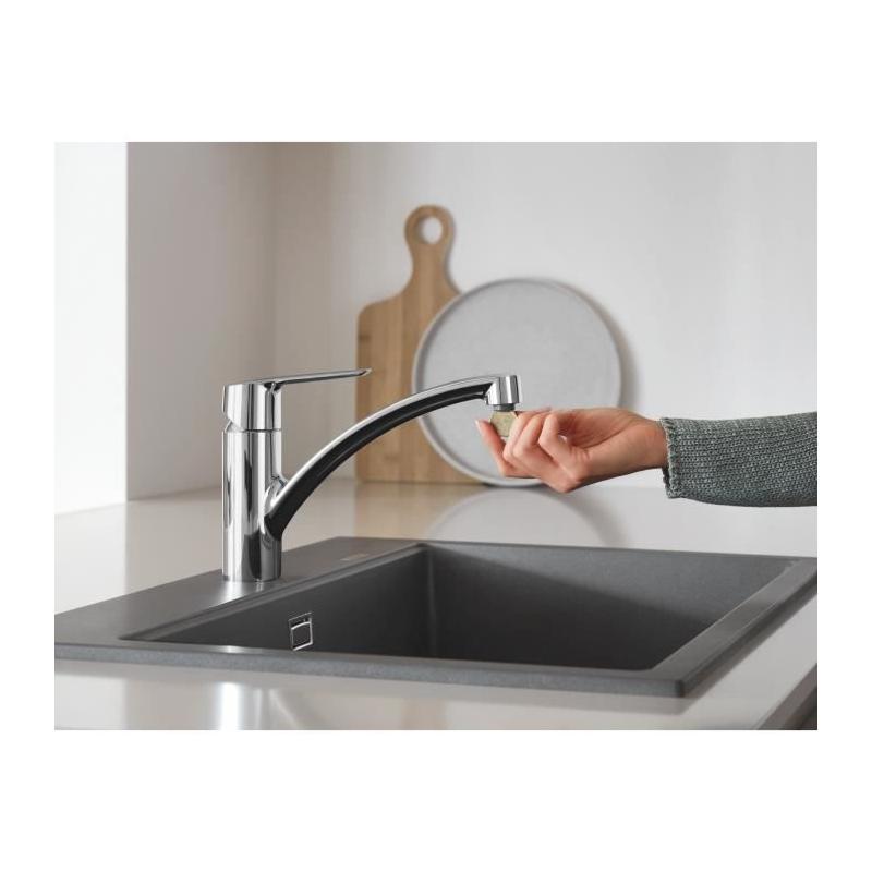 Robinet de cuisine GROHE QUICKFIX Start, rotation 140°