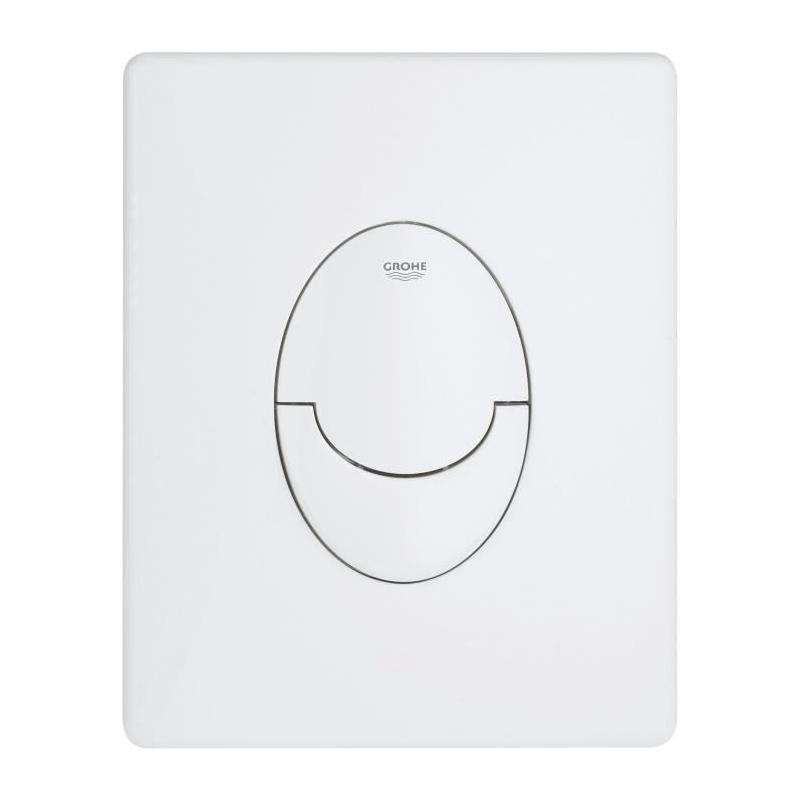 Plaque de commande Start GROHE Blanc alpin - 2 débits