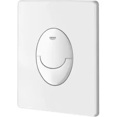 Plaque de commande Start GROHE Blanc alpin - 2 débits