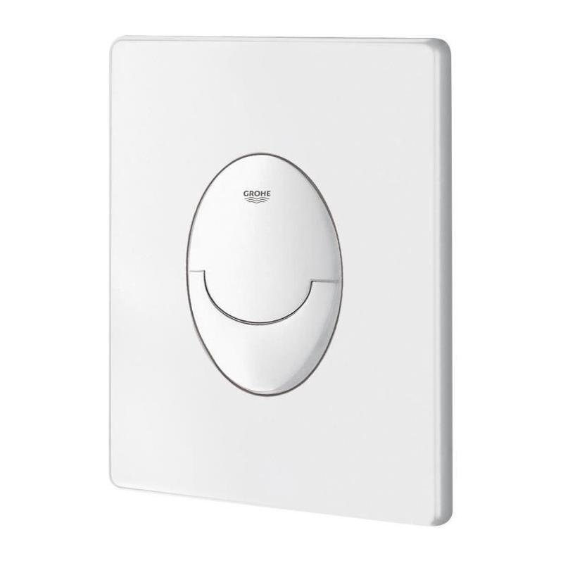Plaque de commande Start GROHE Blanc alpin - 2 débits