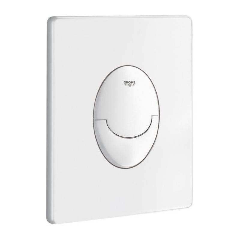 Plaque de commande Start GROHE Blanc alpin - 2 débits