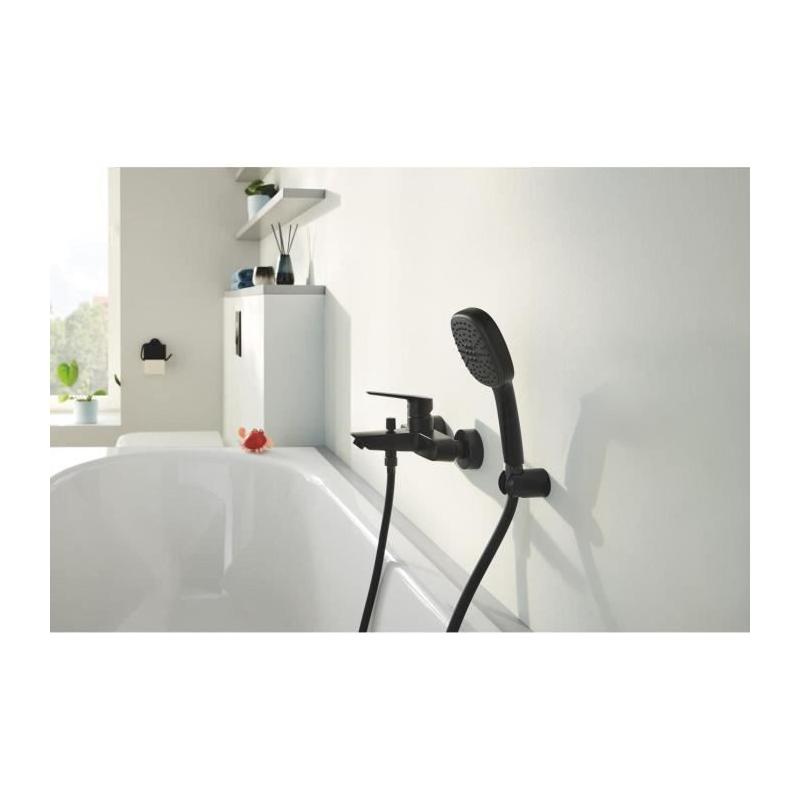 Pommeau de douche GROHE Vitalio Comfort 110 - 2 jets - Noir