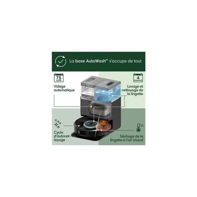 Aspirateur robot iRobot Roomba Plus 505 Noir - Nettoie en toute simplicité
