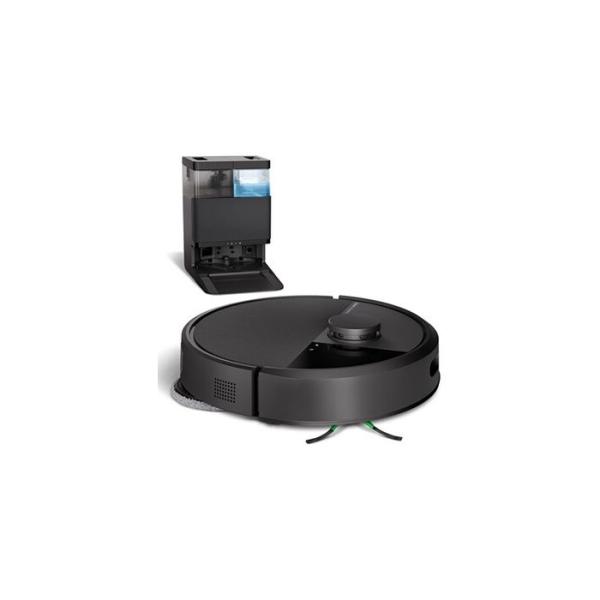 Aspirateur robot - iRobot - Roomba Plus 405 - Noir - Compatible IdO - Nettoyage programmable