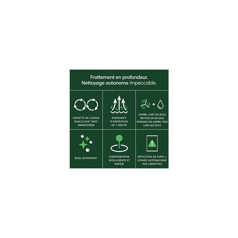 Aspirateur Robot Intelligent - iRobot Roomba Plus 405 - Noir