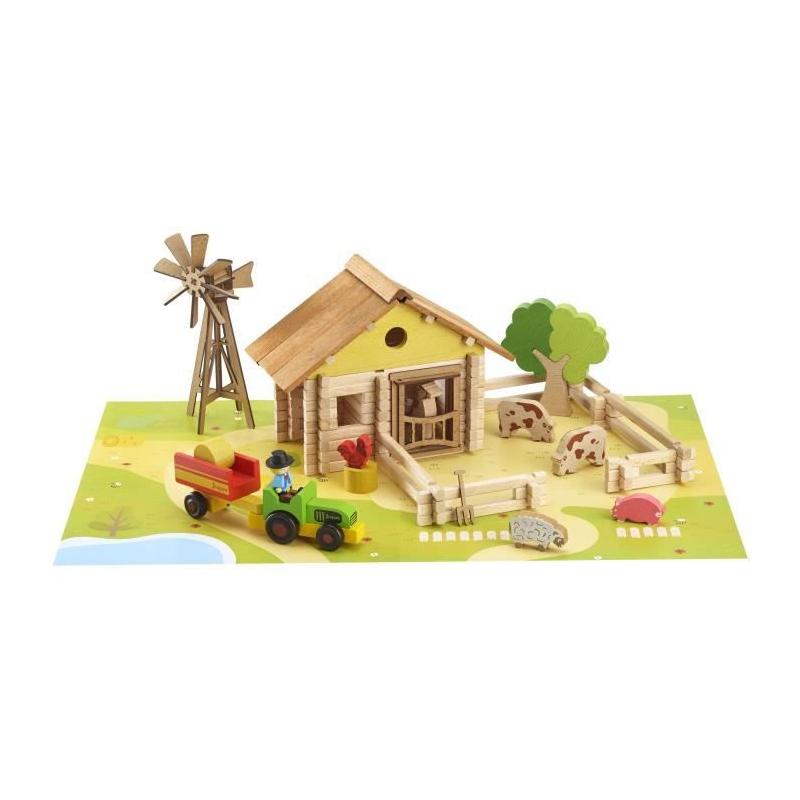 Construisez votre ferme en bois avec Jeujura!