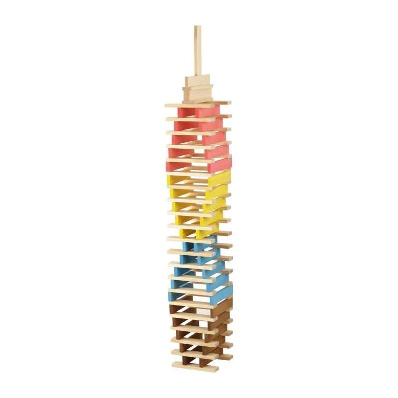 Un jeu d'équilibre et de construction captivant - 200 pièces