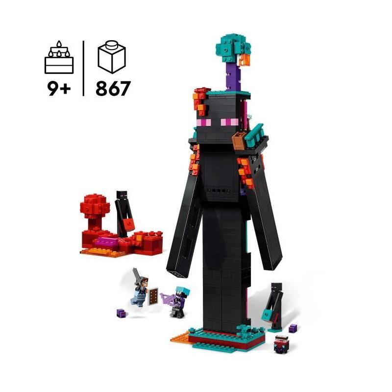 LEGO Minecraft 21279 La Tour De l'Enderman - Construis ton univers !