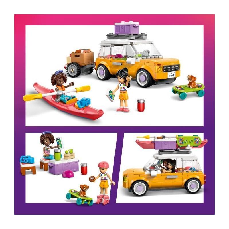 LEGO Friends 42659 Voyage en Voiture entre Amies - Jeu de Construction Fun