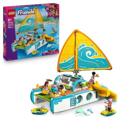 LEGO Friends 42664: Aventure en Bateau avec Dauphins!