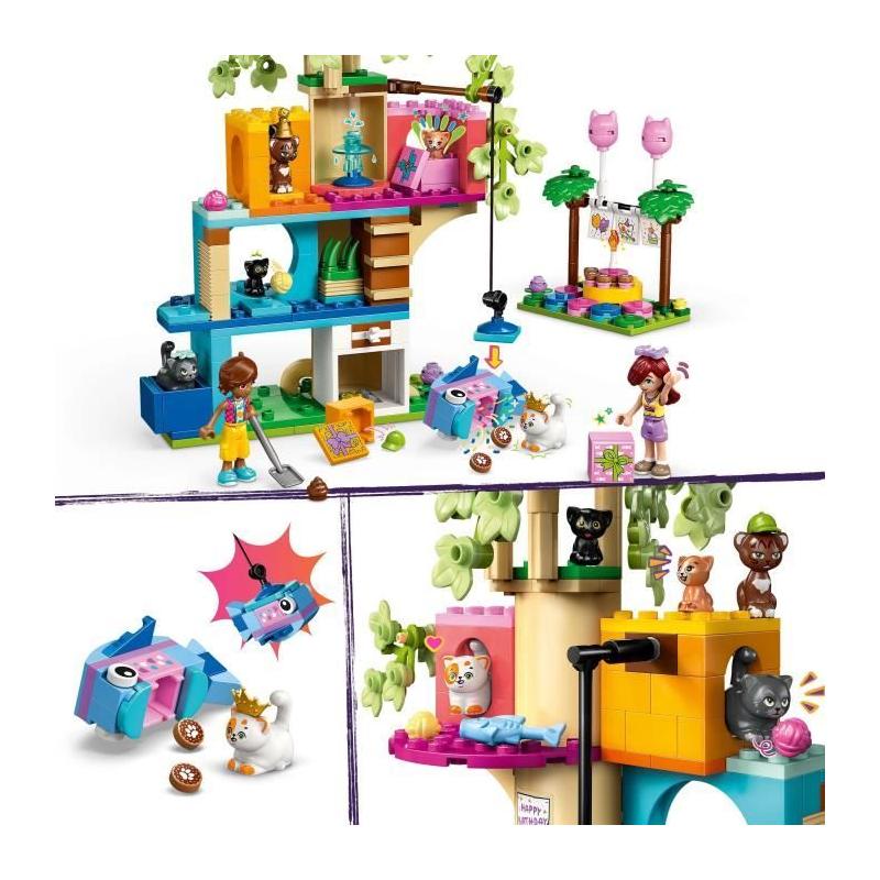 LEGO Friends 42666: Fête d'Anniversaire et Arbre à Chats - Jeu Filles 6 Ans
