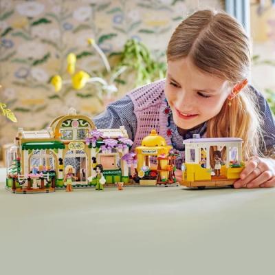 LEGO Friends 42671: Café et Kiosque à Fleurs - Jeu de Construction fun