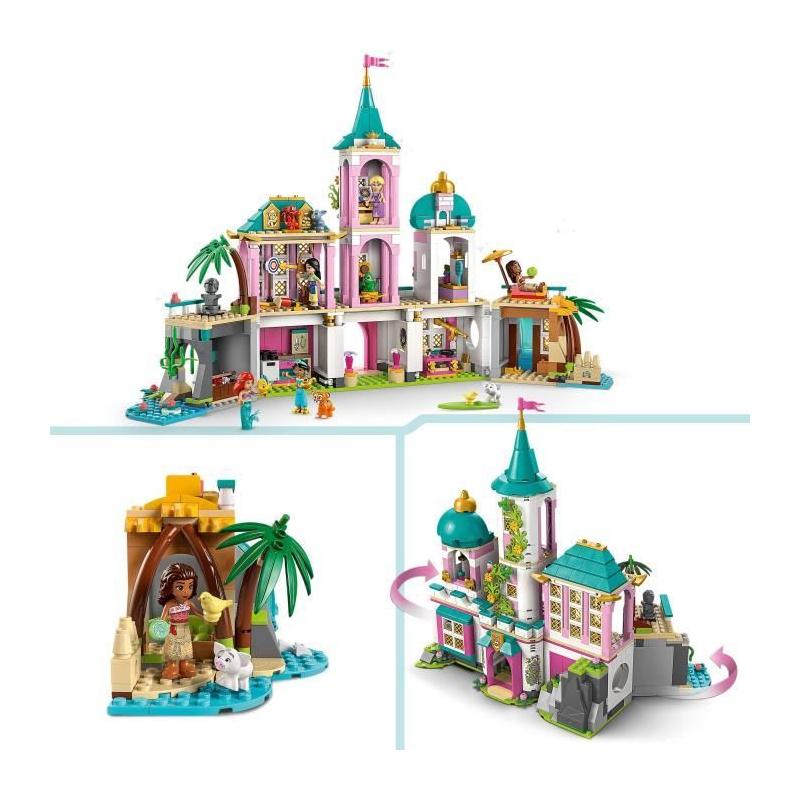 LEGO | Disney 43267 Le Château des Princesses - Jeu de Construction