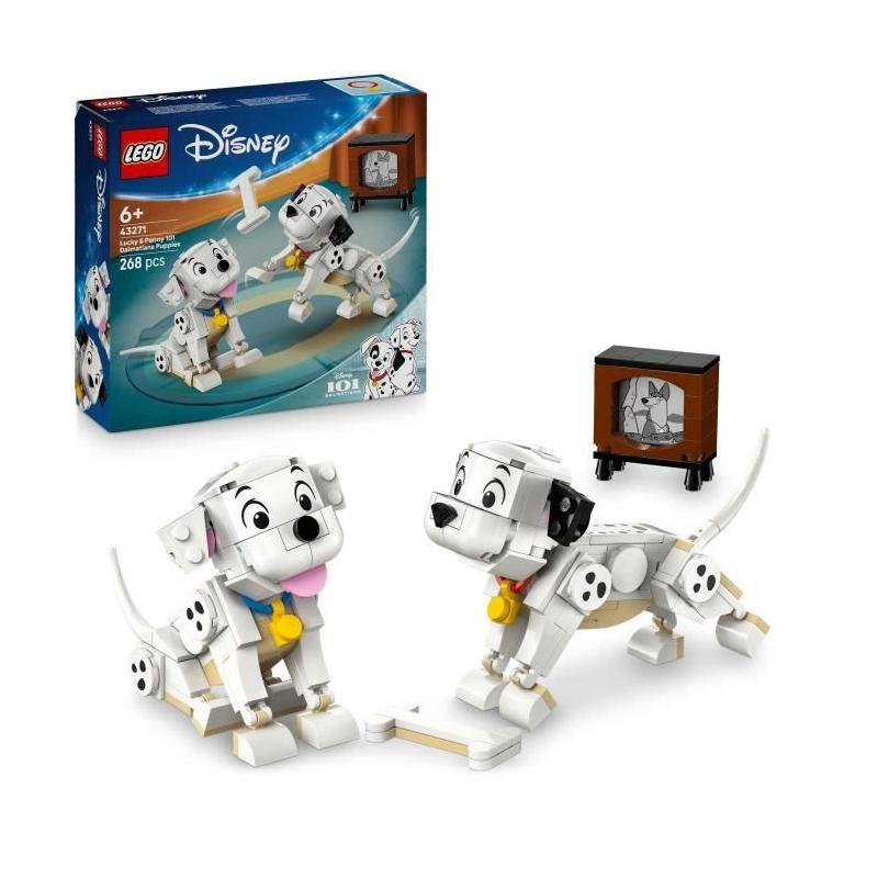 Assemble et joue avec Lucky et Penny des 101 Dalmatiens - LEGO Disney