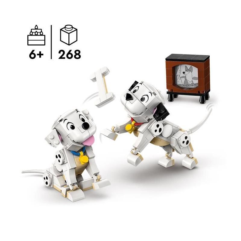 Assemble et joue avec Lucky et Penny des 101 Dalmatiens - LEGO Disney