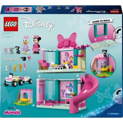 LEGO Disney 43274 : L'Hôtel pour Animaux de Minnie - Jeu de Construction Fun