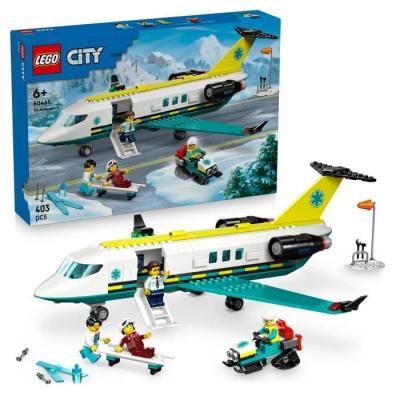 LEGO City 60465: Ambulance de Secours Aérienne pour Garçon de 6 ans